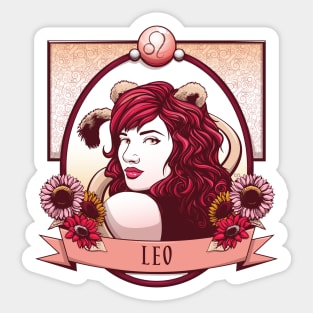 Leo Sticker